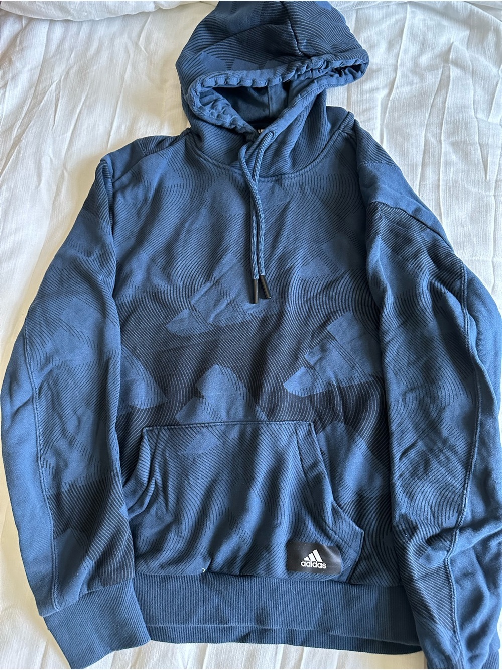adidas Navy Blue Hoodie Sweater